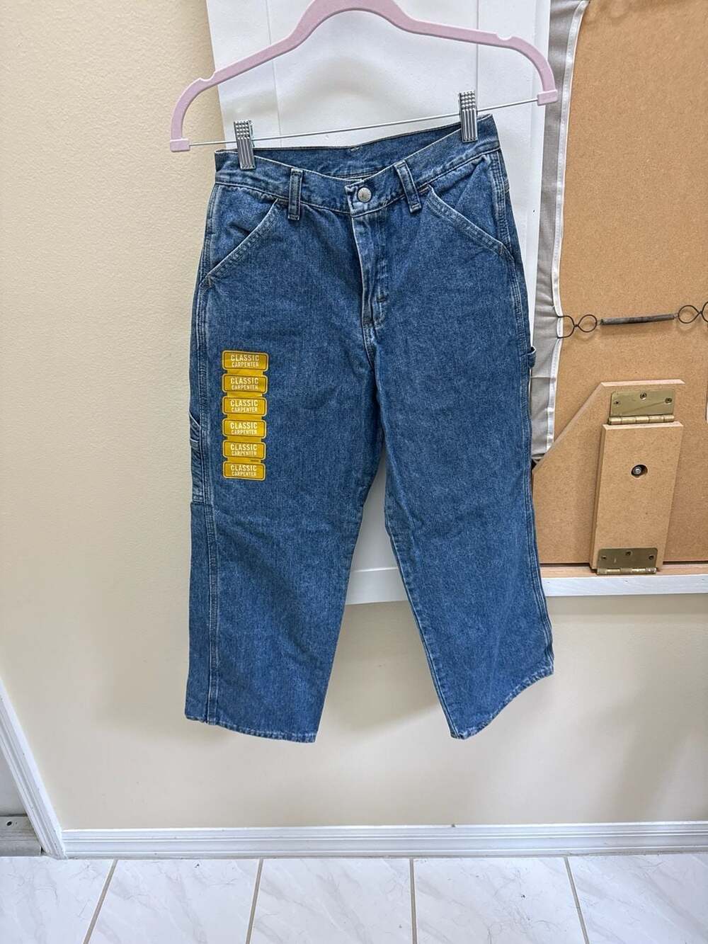 Wrangler Jeans Co. Dale Earnhardt Jr. Classic Carpenter Jeans Size 12 Regular